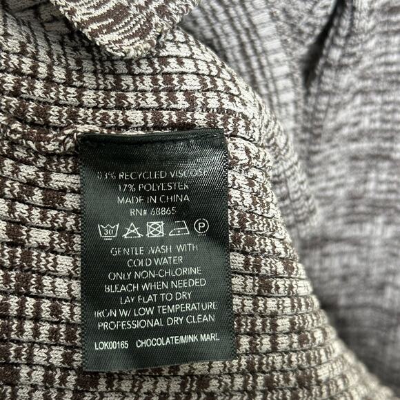 LE ORE Rimini Cardigan Sweater Chocolate Mink Marl Purple Sz S {3Q23} - Picture 7 of 7